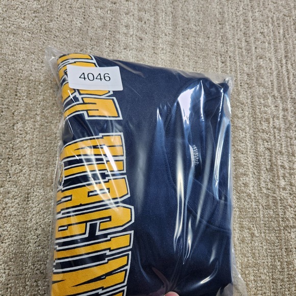 Vintage 80s WVU Mountaineers Sweatshirt Adult Medium Trench Crewneck NCAA USA - Picture 10 of 10